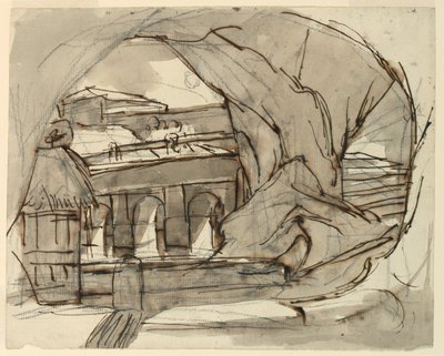 Scenografia, Grota autorstwa Pietro di Gottardo Gonzaga