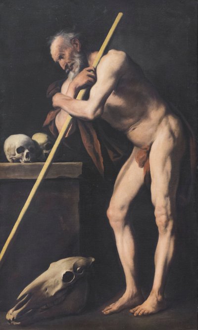Filozof, ok. 1650 (olej na płótnie) autorstwa Pietro the Elder Muttoni