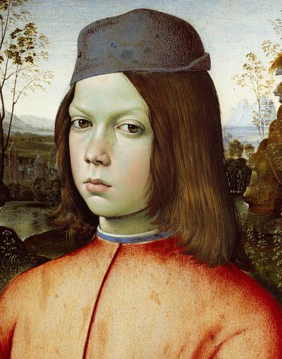 Portret chłopca autorstwa Pinturicchio