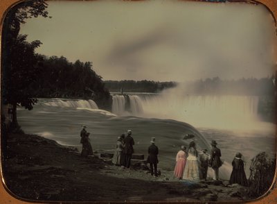 Wodospad Niagara, ca. 1850. autorstwa Platt D. Babbitt