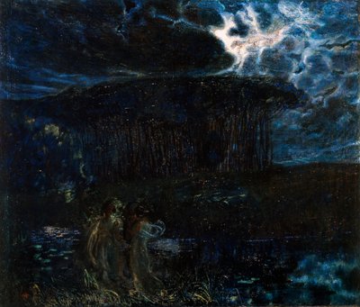 Symfonia Księżyca autorstwa Plinio Nomellini
