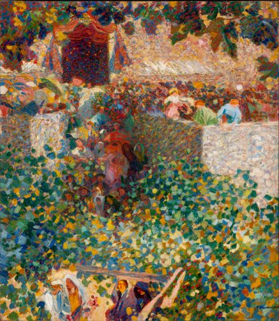 Święto Wiejskie 1912-1913. autorstwa Plinio Nomellini