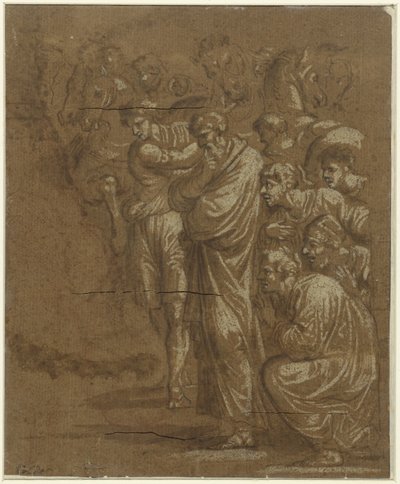 Adoracja Królów autorstwa Polidoro da Caravaggio (possibly)
