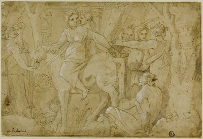 Lot Clelii autorstwa Polidoro da Caravaggio