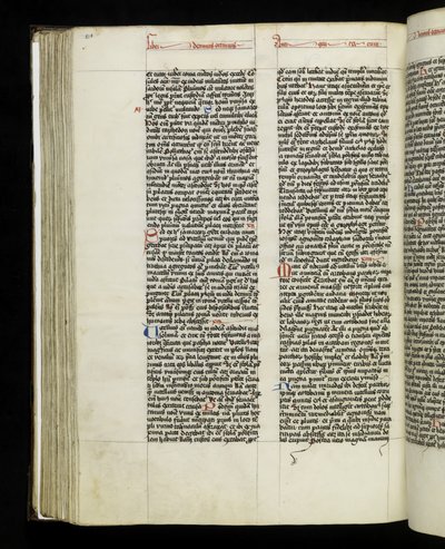 Strona 284 z księgi 18 „Antiquitates Judaice” Józefa Flawiusza, Tyniec autorstwa Polish School
