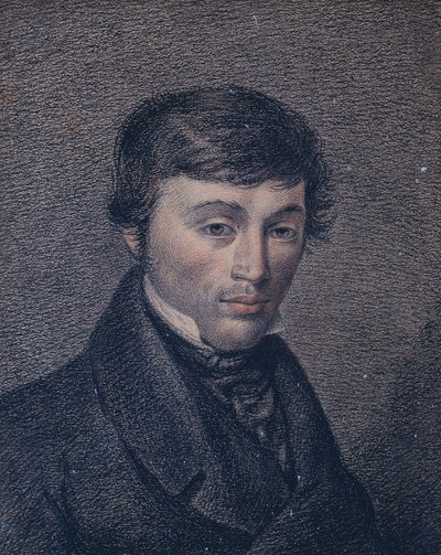 Portrait of Adam Bernard Mickiewicz (1798-1855) autorstwa Polish School