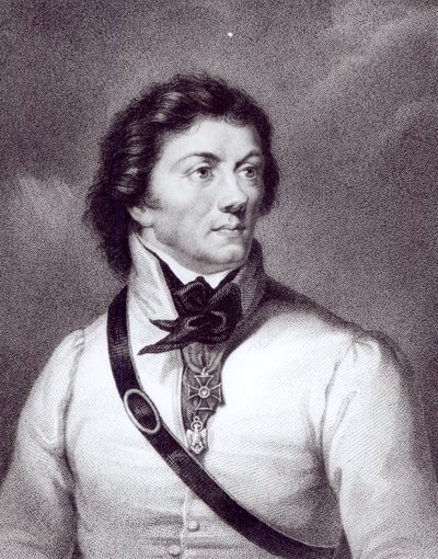 Portret Tadeusza Kościuszki, sztychowany przez Williama Holla (1807-71), ok. 1840 autorstwa Polish School