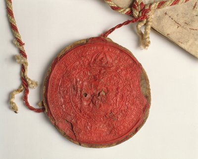 Pieczęć króla Władysława IV (1595-1648) Polski, ok. 1633 (wosk) autorstwa Polish School