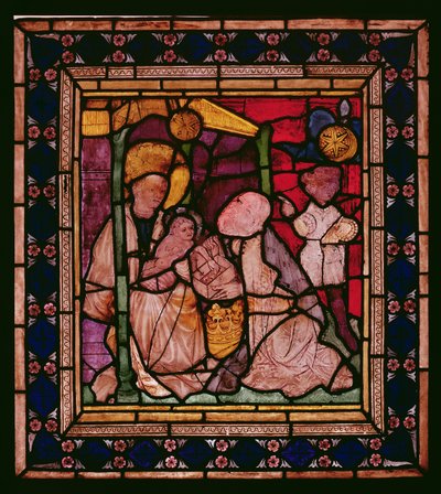 Pokłon Trzech Króli, 1430-40 autorstwa Polish School