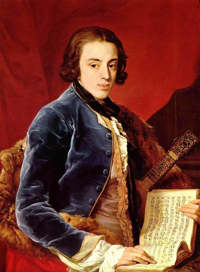 Niemiecki: Portret Jana markiza Monthermer autorstwa Pompeo Batoni