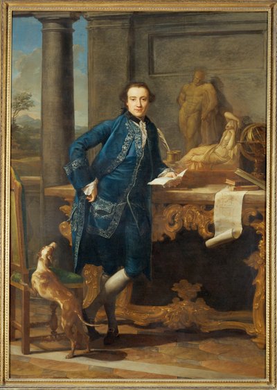 Charles John Crowle, miłośnik sztuki ... autorstwa Pompeo Girolamo Batoni