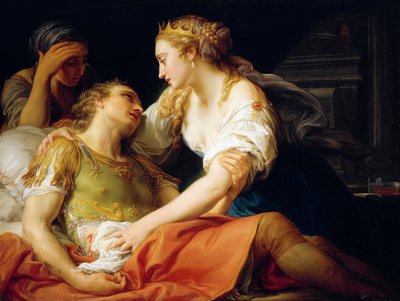 Śmierć Marka Antoniusza autorstwa Pompeo Girolamo Batoni