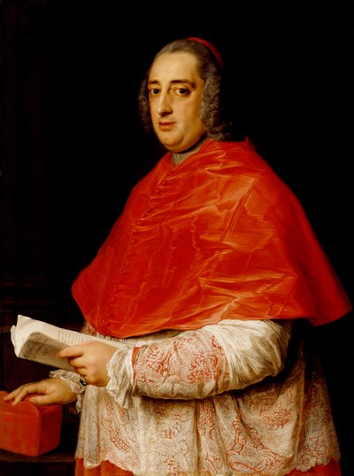 Portret kardynała Prospera Colonny di Sciarra autorstwa Pompeo Girolamo Batoni