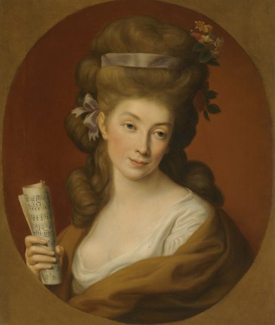 Portrait of Princess Izabela Elzbieta Potocka, née Lubomirska 1736-1816 autorstwa Pompeo Girolamo Batoni