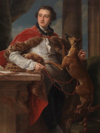 7. hrabia Northampton, przed 1787 r. autorstwa Pompeo Girolamo Batoni
