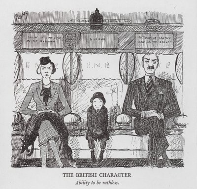Der britische Charakter, Fähigkeit zur Rücksichtslosigkeit von Pont (1908-40)