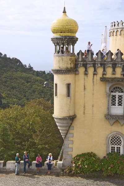 Widok wieżyczki z kopułą autorstwa Portuguese School