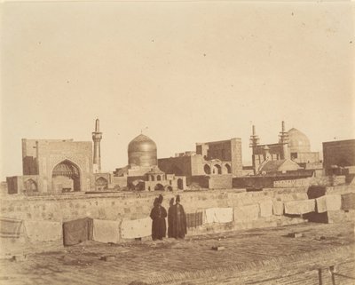 [Ogólny widok MESHED z dachu łaźni tureckiej.], lata czterdzieste i sześćdziesiąte XIX wieku. autorstwa Possibly by Luigi Pesce.