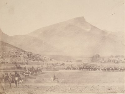 [Wyjazd do Grób Łowy Chana z Chiwy], lata 40. i 60. XIX wieku. autorstwa Possibly by Luigi Pesce.