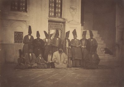 [W Meczecie Damegan Eunuchowie], lata 50. XIX wieku. autorstwa Possibly by Luigi Pesce.