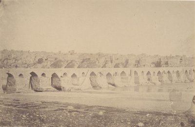 [Most w Dizfoul], lata czterdzieste i sześćdziesiąte XIX wieku. autorstwa Possibly by Luigi Pesce.