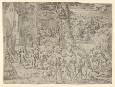 Jarmark Wiejski, 1549., 1549. autorstwa Possibly by Peeter van der Borcht.