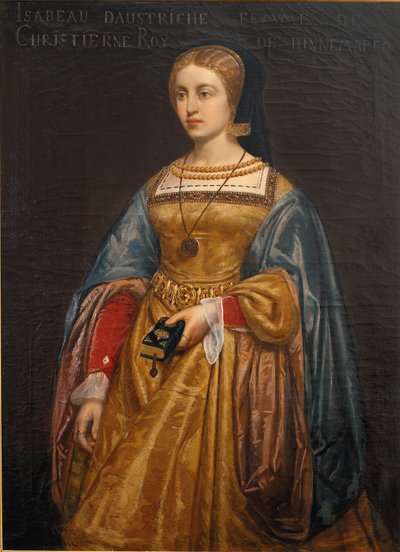 Elisabeth, buczenie Christiana II autorstwa Poul Hagelstein