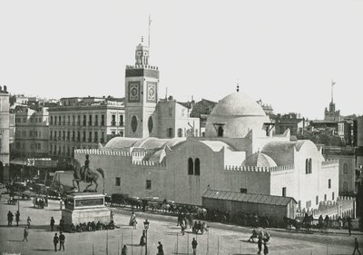 Djamaa al-Djedid, Algier, Algieria, 1895. autorstwa Poulton and Co