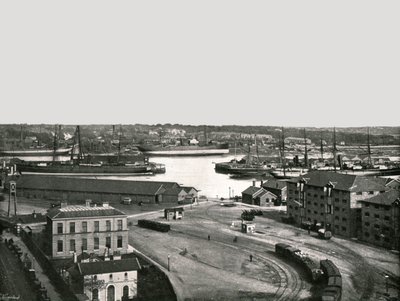 Doki, Southampton, 1895. autorstwa Poulton and Co
