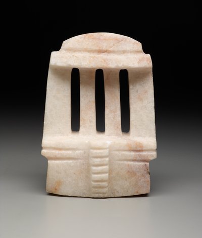 Świątynia, przed 300 pne (kalcyt) autorstwa Pre Columbian Pre Columbian