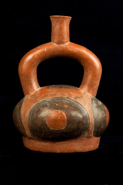Czerwona ceramika / Sztuka prekolumbijska (terakota) autorstwa Precolombian Precolombian