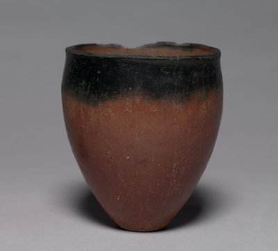 Zlewka z czarnym wieczkiem, 4500-3000 p.n.e. autorstwa Predynastic Period Egyptian