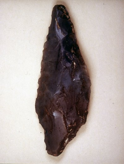 Strzałki wskazują w krzemieniu. Varese. Muzeum Archeologiczne w Mediolanie autorstwa Prehistoric Prehistoric