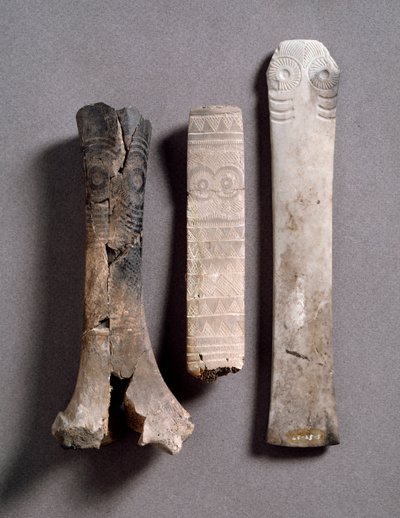 Bożki z kości i kamienia z Almizaraque autorstwa Prehistoric Prehistoric