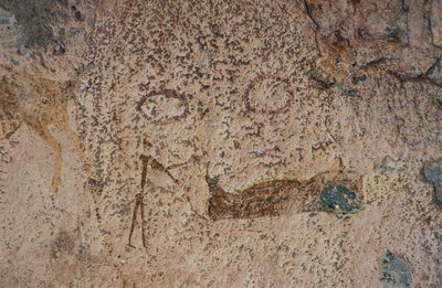 Postacie ludzkie (malarstwo jaskiniowe) autorstwa Prehistoric Prehistoric