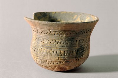 Prehistoria: wazon w kształcie dzwonu. Neolit (terakota) autorstwa Prehistoric Prehistoric