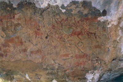 Dzikie zwierzęta (malarstwo jaskiniowe) autorstwa Prehistoric Prehistoric