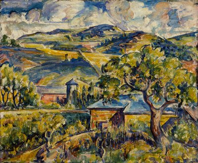 Krajobraz z Maine, ok. 1917-21 autorstwa William Preston Dickinson