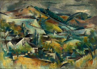Quebec, ca. 1925. autorstwa Preston Dickinson