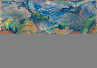 Krajobraz bez tytułu, ca. 1918. autorstwa Preston Dickinson