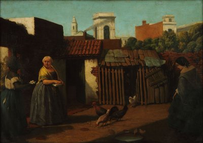 Patio Buenos Aires w 1850 autorstwa Prilidiano Pueyrredon