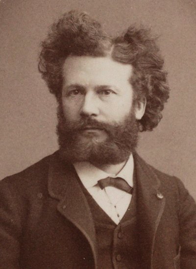 Portret Camille Flammarion 1842-1925, 1884. autorstwa Prudent René Patrice Dagron