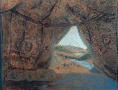 N.Rimsky-Kors., Dziewczyna przeciwko. Psków / Roerich autorstwa Pskow