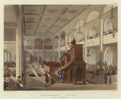 Stowarzyszenie filantropijne autorstwa Pugin and Rowlandson