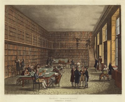 Instytucja Królewska autorstwa Pugin and Rowlandson