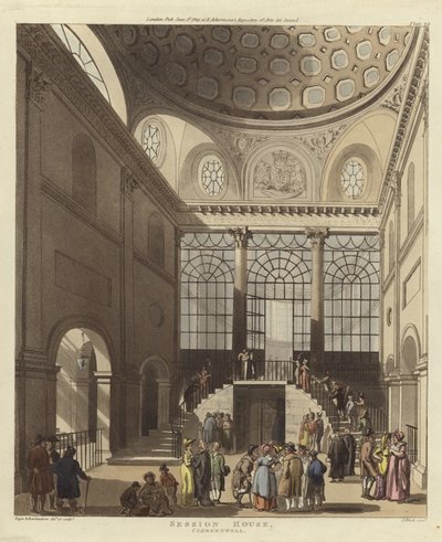 Sesja Dom autorstwa Pugin and Rowlandson
