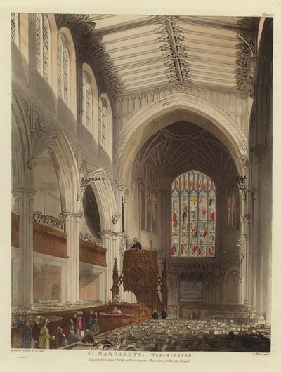 Św. Małgorzaty autorstwa Pugin and Rowlandson