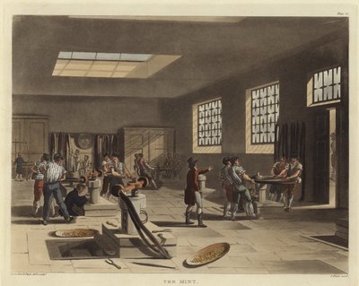 Mięta autorstwa Pugin and Rowlandson