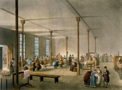 The Workhouse, St James, Parish, London z Ackermann
