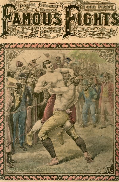 Druga walka Bendigo z Benem Cauntem, 1838 koniec XIX lub początek XX wieku. autorstwa Pugnis